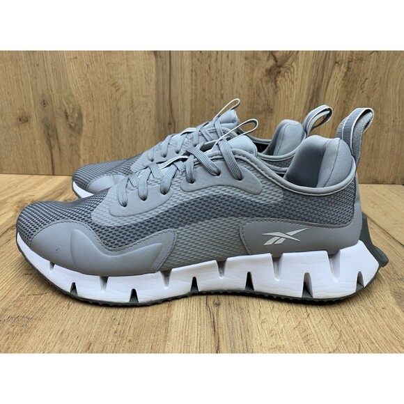 Reebok Zig Dynamica 2 Gray Running Shoes Men\'s Size 13 Sneakers FZ2904 main image 11
